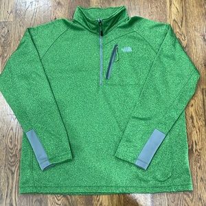 Mens Northface 1/4 zip, fleece pullover, XXL, NWOT